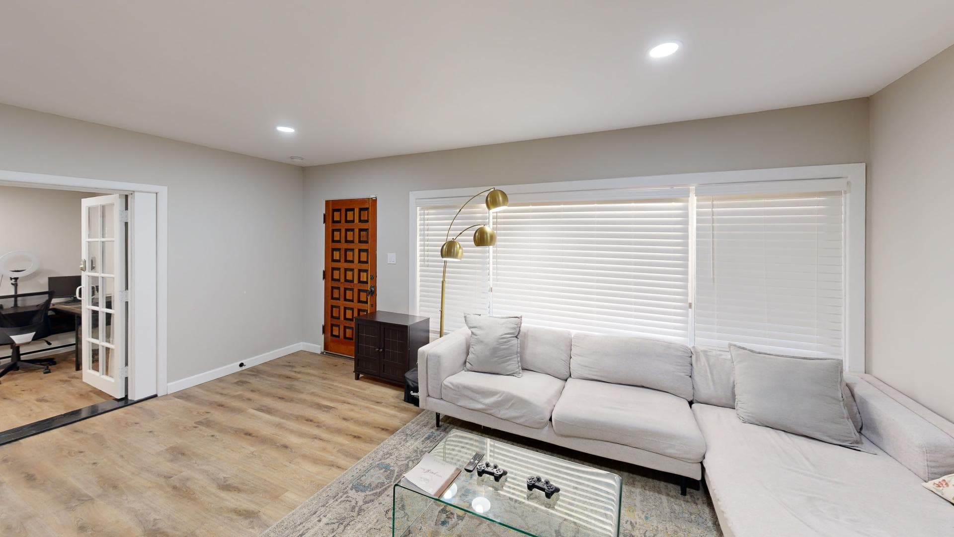Furnished living room